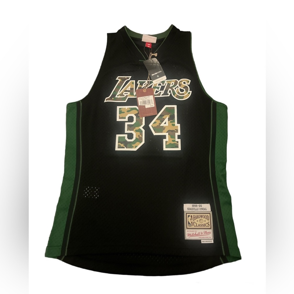 Mitchell & Ness Shaquille O'Neal Los Angeles Lakers Jersey